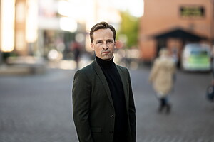 Per Emil Grimstad, forbundsleder i Norsk Skuespillerforbund